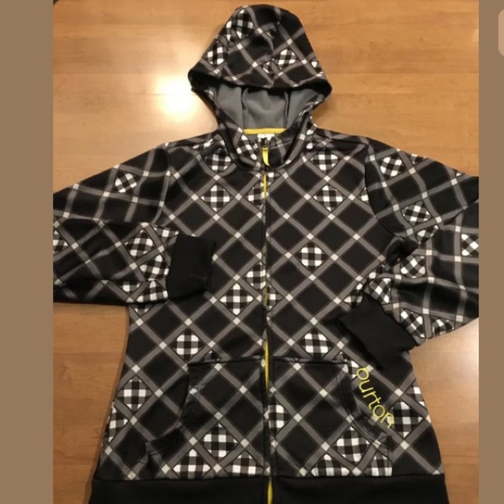 Women’s Burton full zip hoodie black